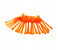 Rosymoment DP-2301 High Gloss Auality Disposable Plastic Forks, 185 mm - Set of 20 1 in UAE