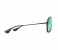 Ray-Ban RB4201 622/3R Aviator Matte Black Frame & Blue Green Mirror Mirrored Sunglasses for Unisex 4 in OMAN