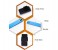 Smartband Fitness Tracker Bluetooth with Activity and Sleep Monitoring Flex Watch for IOS and Android TW64 Multicolor 4 in OMAN