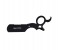 Tips & Toes TT-679BLK Stainless Steel Professional Finger Insert Handle Barber Straight Edge Shaving Razor - Black 1 in UAE