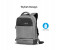 Promate Explorer-BP 13-inch Anti-Theft Laptop Backpack with USB Charging Port - Grey 2 in OMAN