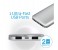 Promate Zenith-10 10000 mAh High Capacity Portable Power Bank with 3.0A Dual USB Output, Silver 4 in OMAN