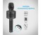 Promate VocalMic-3 Multi Function Wireless Karaoke Microphone with Built in Speaker, Black 2 in KSA