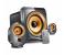Audionic MAX-220 2.1 Channel Bluetooth Speaker - Black 1 in UAE