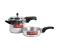 Olympia OE-155 5 Liter Aluminium Pressure Cooker & 2.5 Liter Aluminium Pressure Pan 2 in 1 Combo Set 1 in UAE