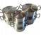 Olympia OE-1412 14-26cm Aluminium Cooking Pot - 14 Pieces- Silver 1 in UAE
