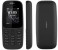Nokia 105 Dual Sim Mobile Phone Black Image
