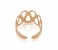 5 Pieces 18K Gold Plated Italy Design Ring Set 31645 2 in UAE