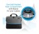 Promate Ascend-MB 15.6 inch Messenger Bag with Water Resistance, Grey 4 in UAE