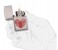 Zippo 29068 Heart Thumbprint Lighter Silver and Red 4 in UAE