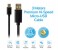 Promate LinkMate-U2L Premium Hi-Speed Micro-USB 2.0 Cable - Black 3 in UAE