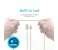 Promate LinkMate-LTM Mesh Sync & Charge MFi Lightning Cable - Gold 4 in OMAN
