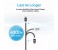 Promate LinkMate-U2M Heavy Duty Mesh Armored Micro-USB Sync & Charge Cable - Black 7 in UAE