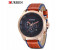 Curren 8289 Chronograph Watch For Men Blue And Brown 4 in UAE