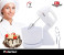Polartec PT-3621 Hand Mixer With Plastic Bowl - White 1 in UAE