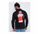 Lynk LY10044 Printed Bomber Jacket For Men XL - Black 2 in UAE