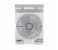 Sanford SF6656RTF BS 12-inch Rechargeable Table Fan with 36 Pieces LED 1 in UAE