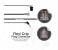 Promate Chrome Metallic Multifunction Stereo Headphones with Microphones, Silver 4 in UAE
