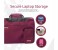 Promate Desire-L 15.4 inch Elegant Classic Design Messenger Bag, Red 2 in UAE