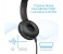 Promate Chime Rotatable Over-The-Ear Wired Stereo Headset with Built-In Mic, Blue 5 in UAE