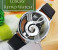 Luxury Retro Double Sided Hollow Music Note Notation Watch - Black 3 in UAE