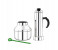 Royalford RF8502 Stainless Steel Puttu Maker Set with Stick 1 in UAE