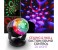 Sound Control LED Rotating RGB -DJ Light with Ceiling and Wall Suction LDJ3 Black 1 in UAE