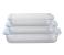 Royalford RF8802 Rectangular Glass Baking Tray Set - 3 Pieces 1 in UAE
