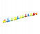 Taqdeer 7513 Wooden Digital Puzzle Train Set 3 in OMAN