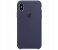 Silicone Case For Apple iPhone X MQT32ZM/A Blue 1 in UAE