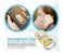 Promate RingMount 2 in 1 Phone Ring & Car Mount Holder with Stand for All Mobile Phones - Gold 4 in OMAN