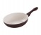 Lamart LT1091 28CM Non-Stick Ceramic Wok Pan - White & Brown 1 in UAE