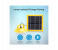 Promate SolarLamp-2 Built-in Power Bank LED Camping Lamp with Solar Panel - Yellow 3 in OMAN