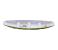 Royalford RF7411 Melamine Ware Three Divided Oval Plate - Green 1 in UAE