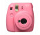 Fujifilm Instax Mini 9 Instant Camera with Leather Bag & 10x Film Sheet - Flamingo Pink 2 in UAE