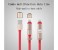 2 in 1 Retractable Charging Micro USB and Lightning to USB Data Cable ZE369 Assorted 2 in UAE