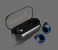 Cilovetty Y-02TWS High Quality Airpods Doble With Power Bank - Black&Blue 2 in UAE