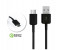 Ze Ys USB A To Type C Fast Charging Cable For C Type Devices - Black 1 in UAE