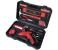 Geepas GT7669 38 Pcs Combination Tool Kit Red, Black 1 in UAE