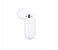 Apple Airpods 2 Bluetooth Headset with Mic (Wired) - White 3 in UAE