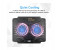 Promate AIRBASE-1 Laptop Cooling Pad with Silent Fan Technology - Black 3 in OMAN
