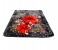 Para John PLBL7510 Parry Life 1 Ply Raschel Double Size Blanket - Black & Red 1 in UAE