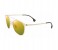 Police SPL 156V 300G Oval Gold Frame & Gold Mirrored Sunglasses for Men 2 in UAE