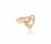 2 in 1 Pieces Earrings with Ring 33044 Gold 2 in UAE
