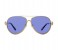 Chopard SCHB23S 0300 Oval Shiny Rose Gold Frame & Blue Mirrored Sunglasses for Women 2 in OMAN