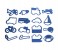 Prestige PR50718 100 Pieces Cookie Cutter Set 4 in UAE