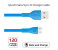 Promate Powerbeam-M Premium 2A Android Fast Charging Micro-USB Cable with Over-Charging Protection - 1.2 Metre, Blue 2 in UAE