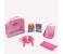 Dolls World 8497 Baby Feeding Set Pink 1 in UAE