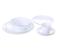 Royalford RF8311 Opal Ware Shell Shape Dinner Set with Gloden Rim - 40 Pieces 1 in UAE