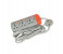 Electron EL-3002 3 Way Extension Socket - Grey & Orange, 3 Meter 1 in OMAN